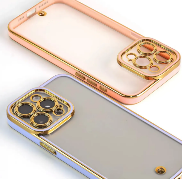 Transparent Gold Plated iPhone Case - Image 11